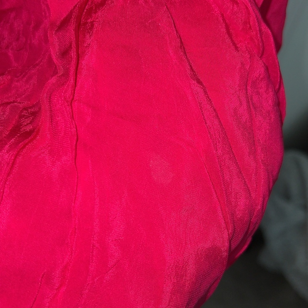 Johnny Was Raspberry Pink Embroidered Tunic - Picture 3 of 6